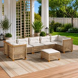 Elevate Your Outdoor Space with a Stylish 8 Piece Sofa Set