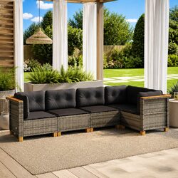 Enhance Your Outdoor Space with This 5 Piece Sofa Set