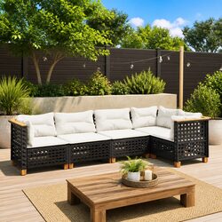 Elevate Your Outdoor Space with 5 Piece Sofa Set