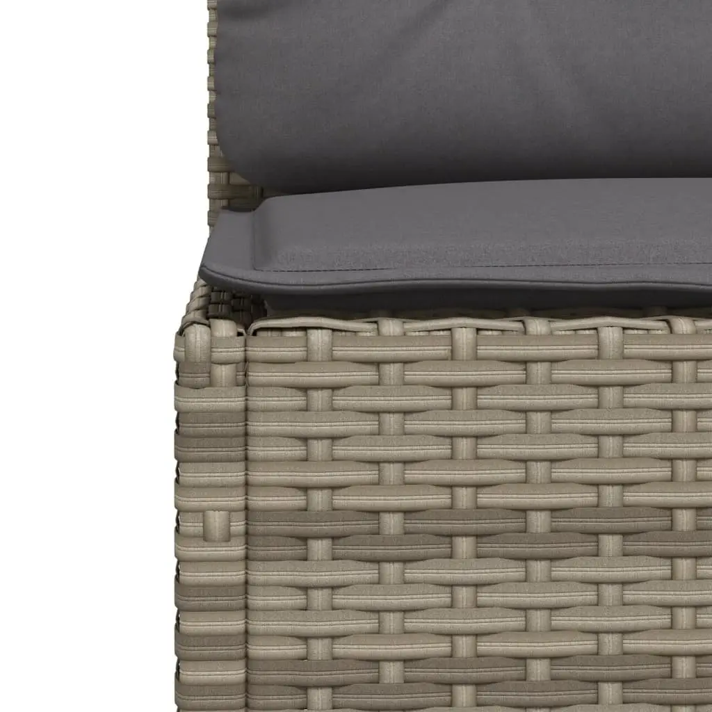 Garden Sofa Set 5 Piece Outdoor Furniture Patio Lounge Suite Grey Cushions