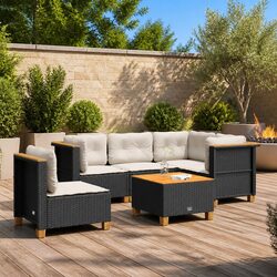 Transform Your Outdoors with a 6 Piece Garden Sofa Set