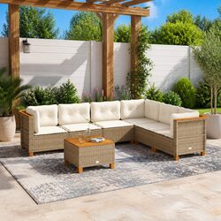 Enhance Your Outdoor Space with This Garden Sofa Set