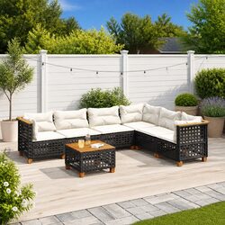 Enhance Your Outdoor Space with a 7 Piece Garden Sofa Set