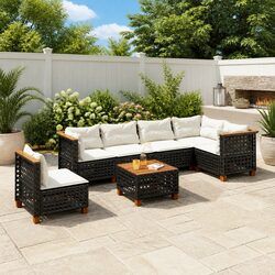 Transform Your Outdoor Space with 7 Piece Sofa Set