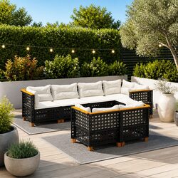 Enhance Your Outdoor Space with a 7 Piece Garden Sofa Set