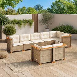 Transform Your Outdoor Space with an 8 Piece Sofa Set