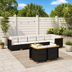 Transform Your Outdoor Space with 9-Piece Sofa Set