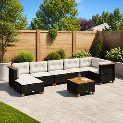 Enhance Your Outdoor Living with 8-Piece Garden Sofa Set