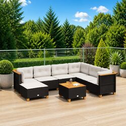 Elevate Your Outdoor Space with an 8-Piece Sofa Set