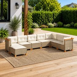 8-Piece Garden Sofa Set: Elevate Your Outdoor Experience