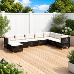 Transform Your Patio with an 8 Piece Modular Sofa Set