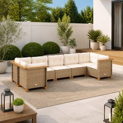 Enhance Your Outdoor Space with This 7 Piece Sofa Set