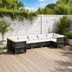 Enhance Your Outdoor Space with a 7-Piece Garden Sofa Set