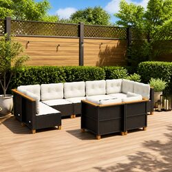 Enhance Your Outdoor Space with a 9-Piece Sofa Set