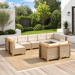Transform Your Outdoor Space with a 9 Piece Sofa Set
