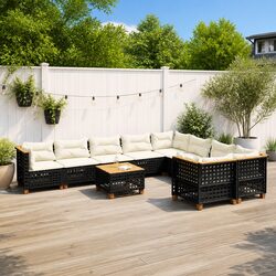 Transform Your Outdoor Space with This Garden Sofa Set