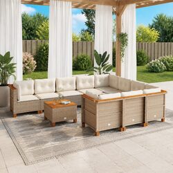 Elevate Your Outdoor Space with 11 Piece Sofa Set