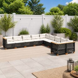 Transform Your Outdoors with This 10-Piece Patio Sofa Set