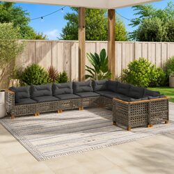 Enhance Your Outdoor Space with a 10 Piece Sofa Set