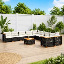 Inviting 11-Piece Outdoor Sofa Set for Your Patio