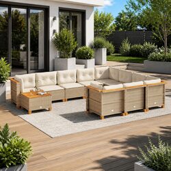 Enhance Your Outdoor Space with This 11-Piece Sofa Set