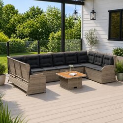 Elevate Your Outdoor Space with a 7-Piece Lounge Set