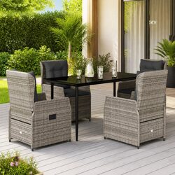 Elevate Your Outdoor Space with this 5-Piece Dining Set