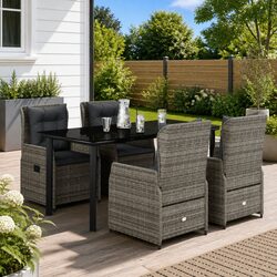 Enhance Your Outdoor Space with a 5 Piece Dining Set