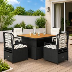 Stylish 5 Piece Outdoor Dining Set for Your Garden