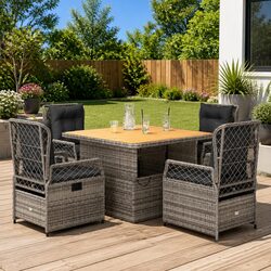 Enhance Your Outdoor Space with a 5-Piece Dining Set