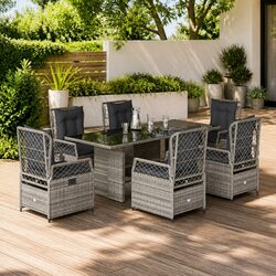 Enhance Your Outdoor Space with 7 Piece Garden Dining Set