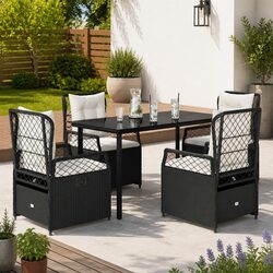 Elevate Your Outdoor Space with a 5 Piece Dining Set
