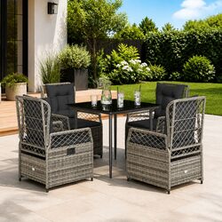 Enhance Your Outdoor Space with this 5 Piece Dining Set