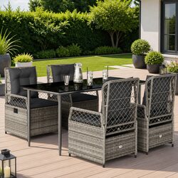 Transform Your Outdoor Space with This Stylish Dining Set