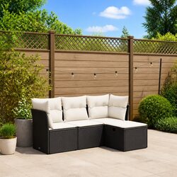 Elevate Your Outdoor Space with 4 Piece Garden Sofa Set