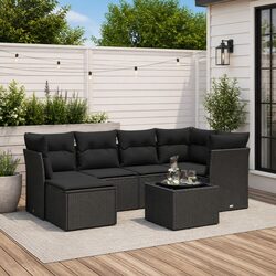 Transform Your Outdoor Space with This 7 Piece Sofa Set