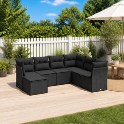 Transform Your Outdoor Space with This 7 Piece Sofa Set