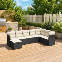 Transform Your Outdoor Space with This 8-Piece Sofa Set