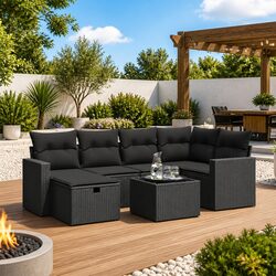 Elevate Your Outdoor Living with This 7 Piece Sofa Set