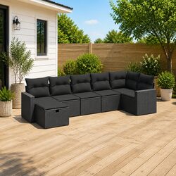 Transform Your Outdoor Space with a 7 Piece Sofa Set