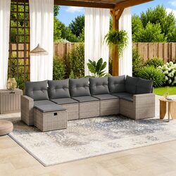 Elevate Your Outdoors with a 7 Piece Modular Sofa Set