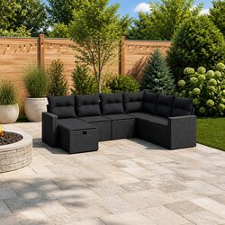 Enhance Your Outdoor Space with 7 Piece Garden Sofa Set