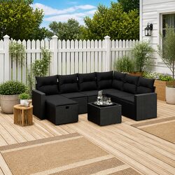 Enhance Your Outdoor Space with 8 Piece Sofa Set