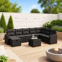 9 Piece Garden Sofa Set Enhances Your Outdoor Living