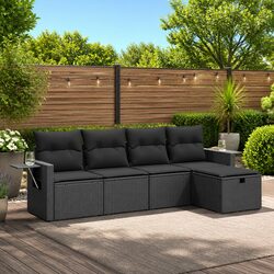 Enhance Your Outdoor Space with 5 Piece Garden Sofa Set