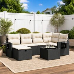 Elevate Your Outdoor Living with a 7 Piece Garden Sofa Set
