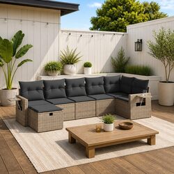 Enhance Your Outdoor Space with a 7 Piece Sofa Set