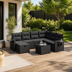 8 Piece Outdoor Garden Sofa Set for Stylish Spaces