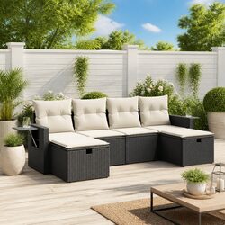 Enhance Your Outdoor Experience with 6-Piece Sofa Set