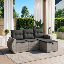 Enhance Your Outdoor Space with a 4 Piece Garden Sofa Set
